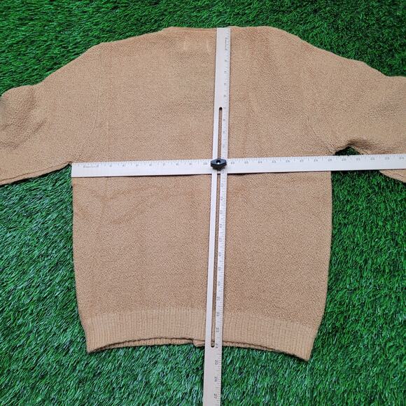 Vintage 60s Mohair Wool Cardigan Sweater Mens S Ivy League Preppy - Picture 5 of 12